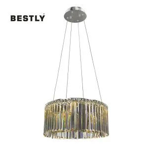 Moderne cirkelvormige kristallen hanglampen